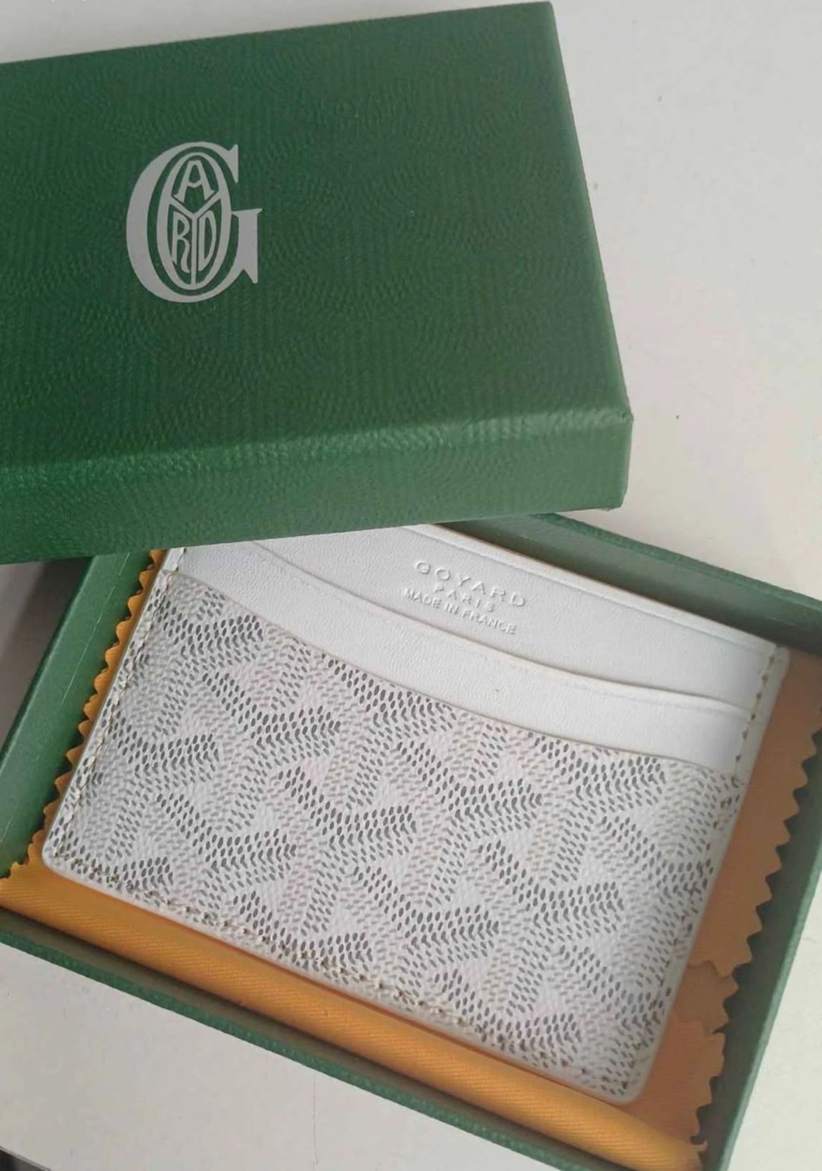 Porte carte en cuir unisexe 